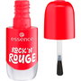 Essence Vernis à ongles gel n° 25 Rock 'N' Rouge 8 ml - Vernis gel brillant longue durée sans lampe UV