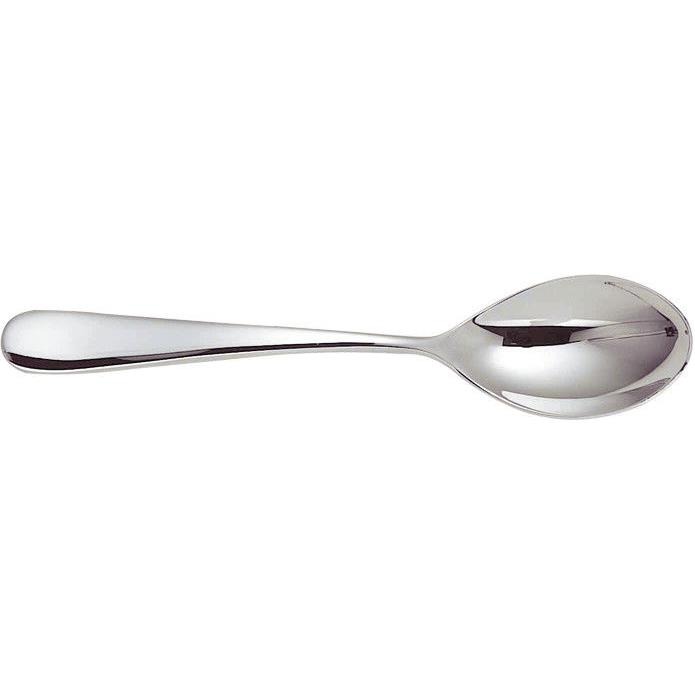 Alessi 5180/4 Cuillère à Dessert Nuovo Milano en Acier Inoxydable 18/10 - Juego 6 Piezas - Design par Ettore Sottsass Alessi 5180/4 Cuillère à Dessert Nuovo Milano en Acier Inoxydable 18/10 - Juego 6 Piezas - Design par Ettore Sottsass