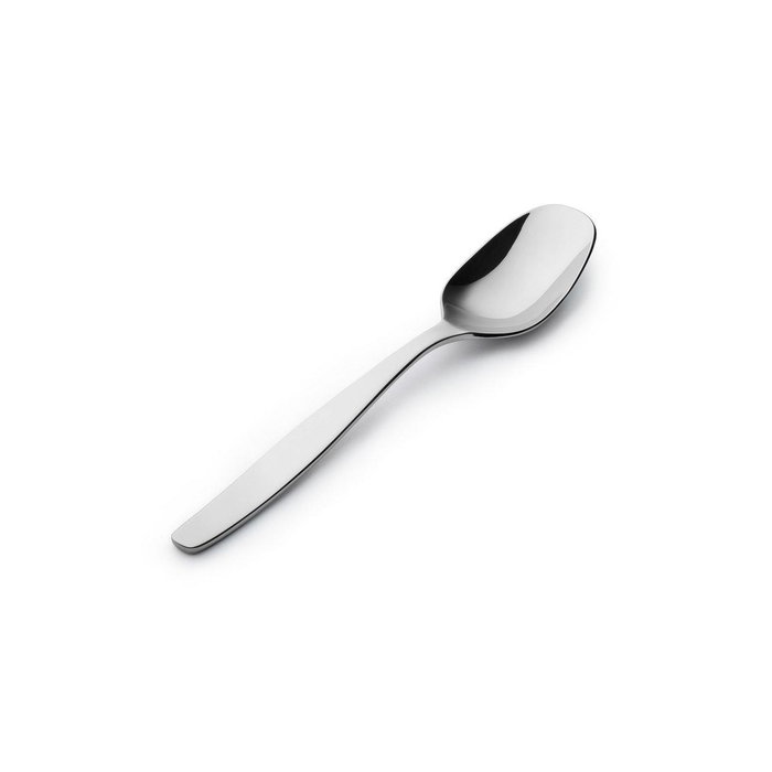 Alessi Itsumo Set de 6 cuillères à dessert en acier inoxydable 18/10 Alessi Itsumo Set de 6 cuillères à dessert en acier inoxydable 18/10