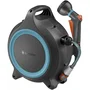 Gardena MoveMatic Dévidoir Automatique Portable avec Tuyau 12,5 m Ø 8,5 mm + Raccordement 1,5 m + Pistolet Arrosoir