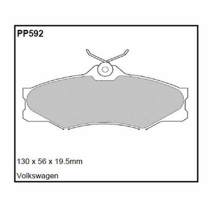 Plaquettes de frein Black Diamond BDPP592
