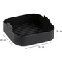 DOMO - Ensemble de 12 accessoires pour AirFryer (6 L) - Noir - Grilles, moules et supports inclus