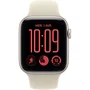 Apple Watch SE 3 GPS + Cellular - 44mm - Boîtier Starlight Aluminium - Bracelet Sand Sport Band - M/L