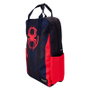 LOUNGEFLY Sac à dos nylon Miles Morales Spider-Verse Marvel 28,75x43,75x12,5 cm avec sangles ajustables et poches latérales