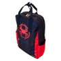 LOUNGEFLY Sac à dos nylon Miles Morales Spider-Verse Marvel 28,75x43,75x12,5 cm avec sangles ajustables et poches latérales