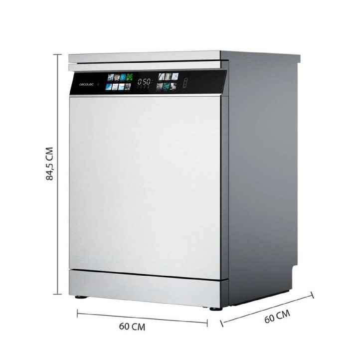 Lave-vaisselle Cecotec Bolero Aguazero 6700 Inox B 60 cm