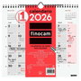 calendrier mural Finocam Papier 2026 26,5 x 24,5 cm