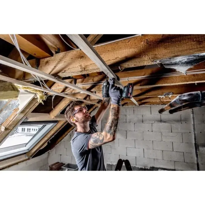 Metabo SSD 18 LT 200 BL Visseuse à choc sans fil Professionnelle 18 V 200 Nm avec Moteur Brushless, Trois Niveaux de Vitesse et Lampe Intégrée