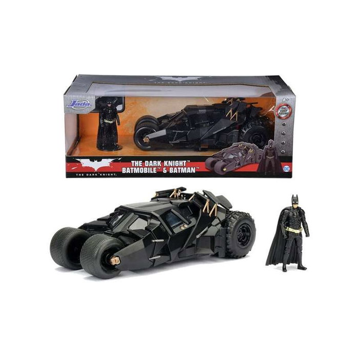 Jada Batmobile Tumbler The Dark Knight 1:24 avec figurine Batman Jada Batmobile Tumbler The Dark Knight 1:24 avec figurine Batman