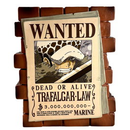 PLASTOY Figurine tirelire Wanter Law Trafalgar One Piece 16 cm