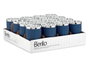 Berilo Verre Multiusage Plastique Bleu 7,5 x 11,5 x 7,5 cm (Set de 32)