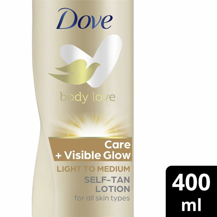 Dove Lait corporel autobronzant VISIBLE GLOW Medium 400 ml Dove Lait corporel autobronzant VISIBLE GLOW Medium 400 ml