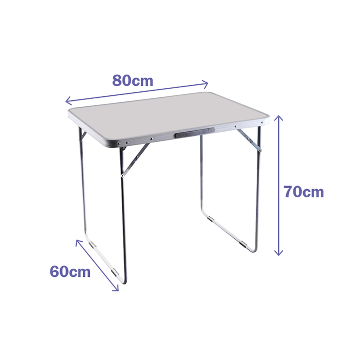 Marbueno SUMMER 10029B Table pliante blanche 80x60x70 cm Acier Camping Plage Marbueno SUMMER 10029B Table pliante blanche 80x60x70 cm Acier Camping Plage