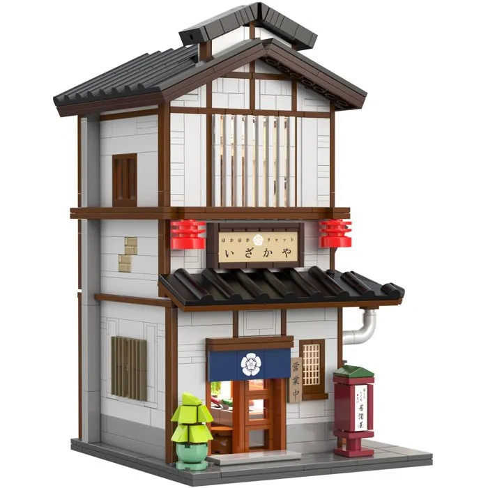 Cada 1195 Jeu de Construction Bistrot Izakaya Yakitori Japonais 1195 Pièces Dès 14 Ans LED Inclus Cada 1195 Jeu de Construction Bistrot Izakaya Yakitori Japonais 1195 Pièces Dès 14 Ans LED Inclus