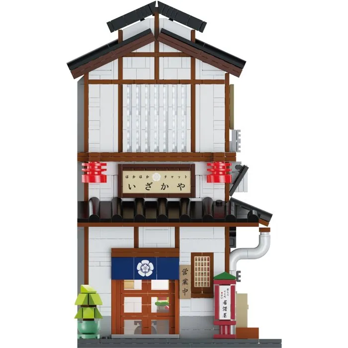 Cada 1195 Jeu de Construction Bistrot Izakaya Yakitori Japonais 1195 Pièces Dès 14 Ans LED Inclus Cada 1195 Jeu de Construction Bistrot Izakaya Yakitori Japonais 1195 Pièces Dès 14 Ans LED Inclus