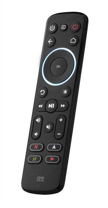One For All URC7935 - Télécommande universelle pour streaming et Smart TV (Wi-Fi, Bluetooth, IR)