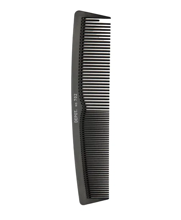 Depot Accessories No. 702 Carbon Peigne en plastique Noir Depot Accessories No. 702 Carbon Peigne en plastique Noir