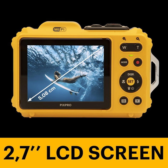 Appareil Photo Numérique Kodak WPZ2WH Jaune 16 MP Waterproof