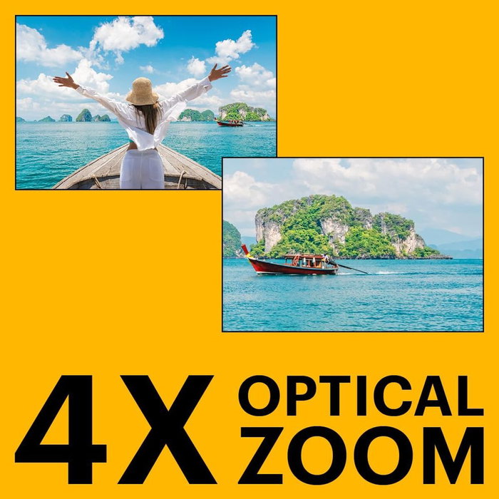 Appareil Photo Numérique Kodak WPZ2WH Jaune 16 MP Waterproof