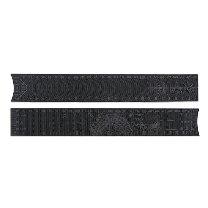 Bifull Kit de 2 Guides de Coupe pour Ongles - Gabarit pour Angles et Longueurs Bifull Kit de 2 Guides de Coupe pour Ongles - Gabarit pour Angles et Longueurs