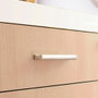 Rei 2279 Poignée de meuble en aluminium anodisé mat, 128 mm, 4 pièces
