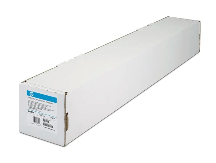 HP Papier photo satiné à séchage instantané 914 mm x 30,5 m blanc