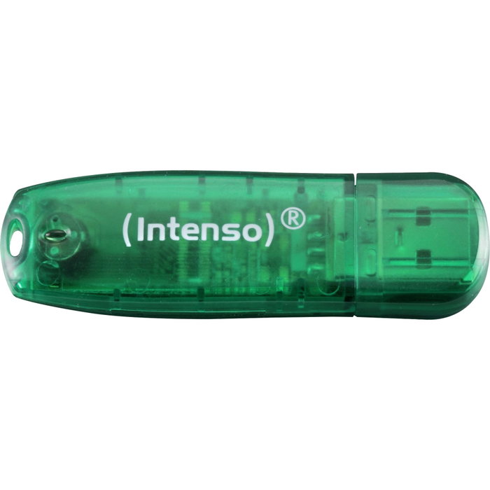 Intenso Memoria USB 2.0 Rainbow 8GB Vert Intenso Memoria USB 2.0 Rainbow 8GB Vert