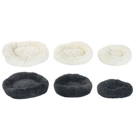 Lit pour animal domestique Home ESPRIT Blanc Gris foncé 73 X 64 X 16 CM 2 Unités