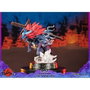 First 4 Figures Figurine PVC Okami Oki Forme Loup avec Base Détaillée