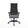 Piqueras y Crespo Chaise de Bureau Albacete Gris et Noir