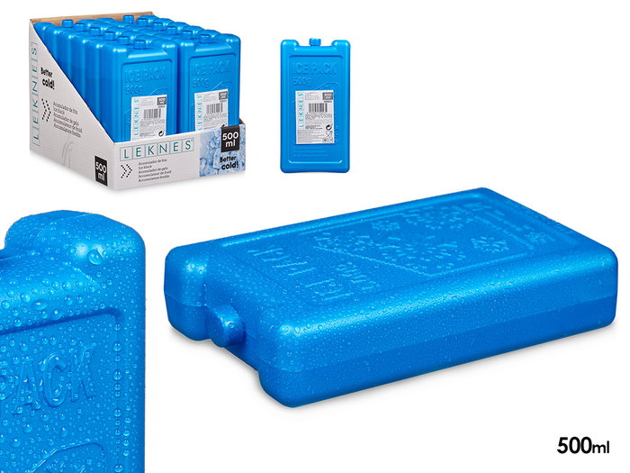 LEKNES Bloc accumulateur de froid 500ml Azul LEKNES Bloc accumulateur de froid 500ml Azul