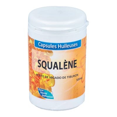EURO SANTE Huile de foie de requin 500 mg, 100 capsules
