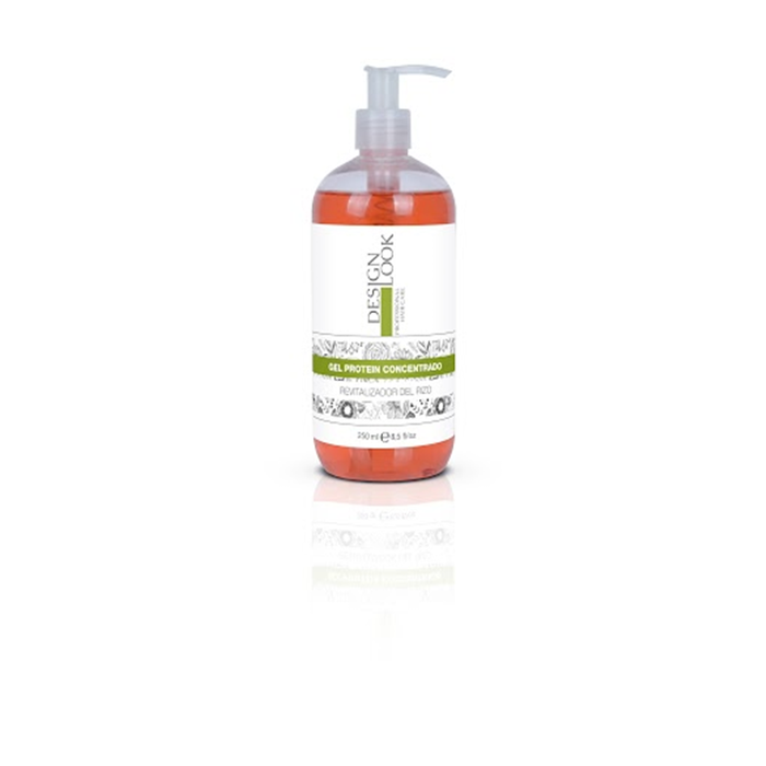 Design Look Protein - Gel revitalisant pour cheveux et définition des boucles avec effet mémoire, aloe vera et protection solaire - 250 mL Design Look Protein - Gel revitalisant pour cheveux et définition des boucles avec effet mémoire, aloe vera et protection solaire - 250 mL