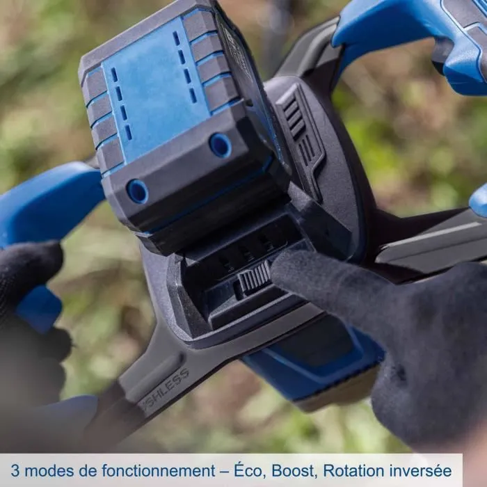 Scheppach BC-EB100-X SET L - Tarière sans fil 20V IXES, moteur brushless, 125 min-1, perçage 100 mm, avec batterie 4.0Ah et chargeur, pour béton et plantations Scheppach BC-EB100-X SET L - Tarière sans fil 20V IXES, moteur brushless, 125 min-1, perçage 100 mm, avec batterie 4.0Ah et chargeur, pour béton et plantations