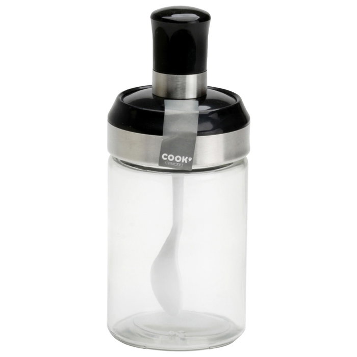 Cook Concept Pot en verre avec ustensile intégré