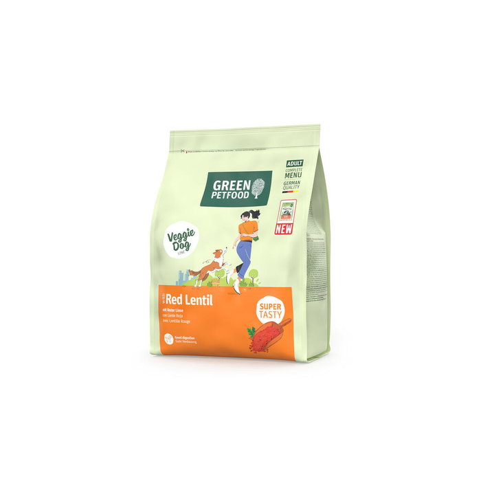 Nourriture Green Petfood VeggieDog Red Lentil 900 g