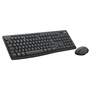 Logitech MK370 920-012065 - Pack Souris et Clavier Sans Fil Noir pour le Bureau