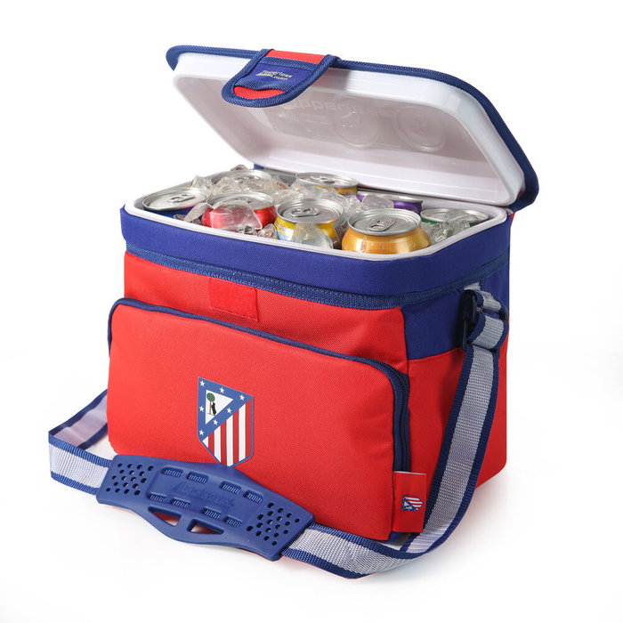 ATLETICO DE MADRID - Sac isotherme portatif pour aliments 32x19x22 cm - Polyester 600D