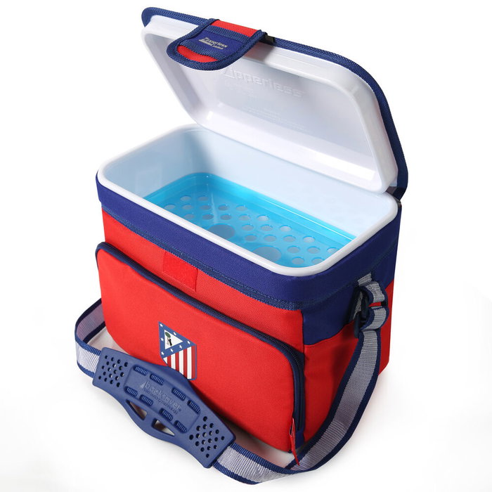 ATLETICO DE MADRID - Sac isotherme portatif pour aliments 32x19x22 cm - Polyester 600D
