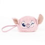 Cerdá - Porte-monnaie en cuir Borreguillo design Stitch Angel pour enfant (36 mois+) - Rose