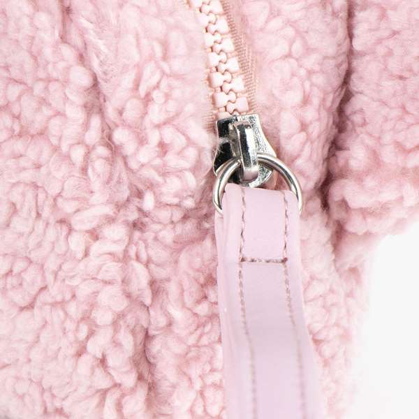 Cerdá - Porte-monnaie en cuir Borreguillo design Stitch Angel pour enfant (36 mois+) - Rose