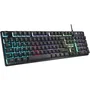 The G-Lab KEYZ-CAESIUM/FR Clavier Gaming RGB Membrane - Disposition FR - 12 raccourcis multimédias - 19 touches anti-ghosting