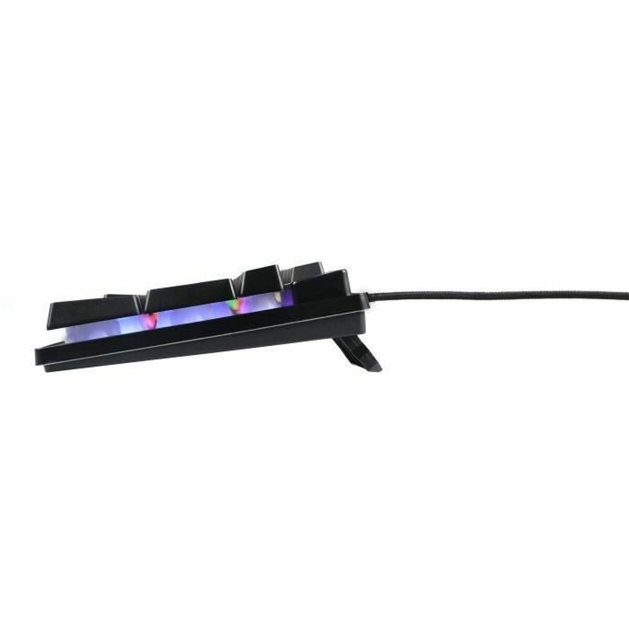 The G-Lab KEYZ-CAESIUM Clavier Gaming RGB Membrane Noir AZERTY FR