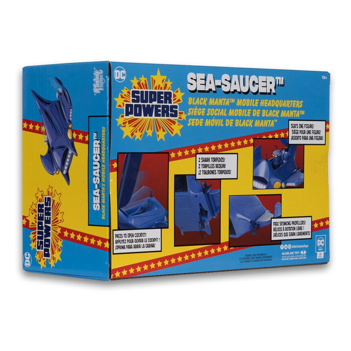 McFarlane Toys DC Direct véhicule Super Powers Black Manta Sea Saucer 10 cm McFarlane Toys DC Direct véhicule Super Powers Black Manta Sea Saucer 10 cm