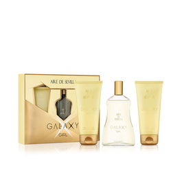 Aire Sevilla Lot 3 Pièces Galaxie Fille : Eau de Toilette 150ml, Gel Douche 150ml, Crème Hydratante 150ml