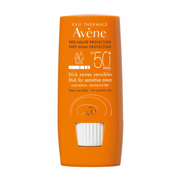 Avène Solaire Haute Protection Stick Zones Sensibles SPF50+ 8 ml Avène Solaire Haute Protection Stick Zones Sensibles SPF50+ 8 ml
