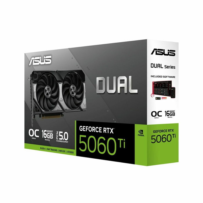 Carte Graphique Asus 90YV0MH0-M0NA00 geforce rtx 5060 ti 16 GB GDDR6 GDDR7