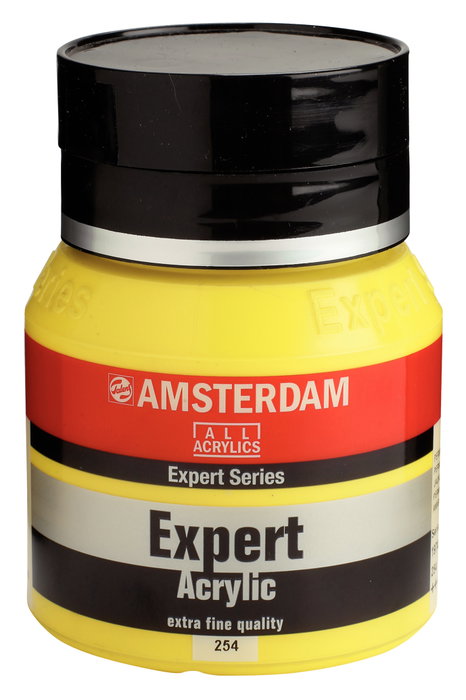 Amsterdam Expert Series Peinture Acrylique Jaune Citron Permanent 254, 400 ml Amsterdam Expert Series Peinture Acrylique Jaune Citron Permanent 254, 400 ml
