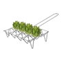 Gourmet Kitchen Grille pour légumes 12 pièces en fer zincé