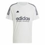 T-shirt à manches courtes homme Adidas Tiro Q1 Blanc